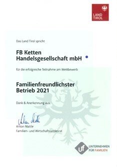Familienfreundlicher Betrieb Mitglied Unternehmen für Familien